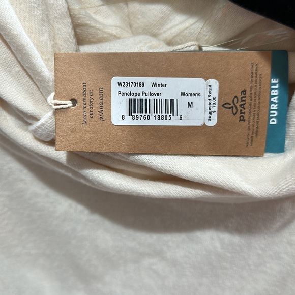 Prana Penelope Pullover NWT - Picture 3 of 6